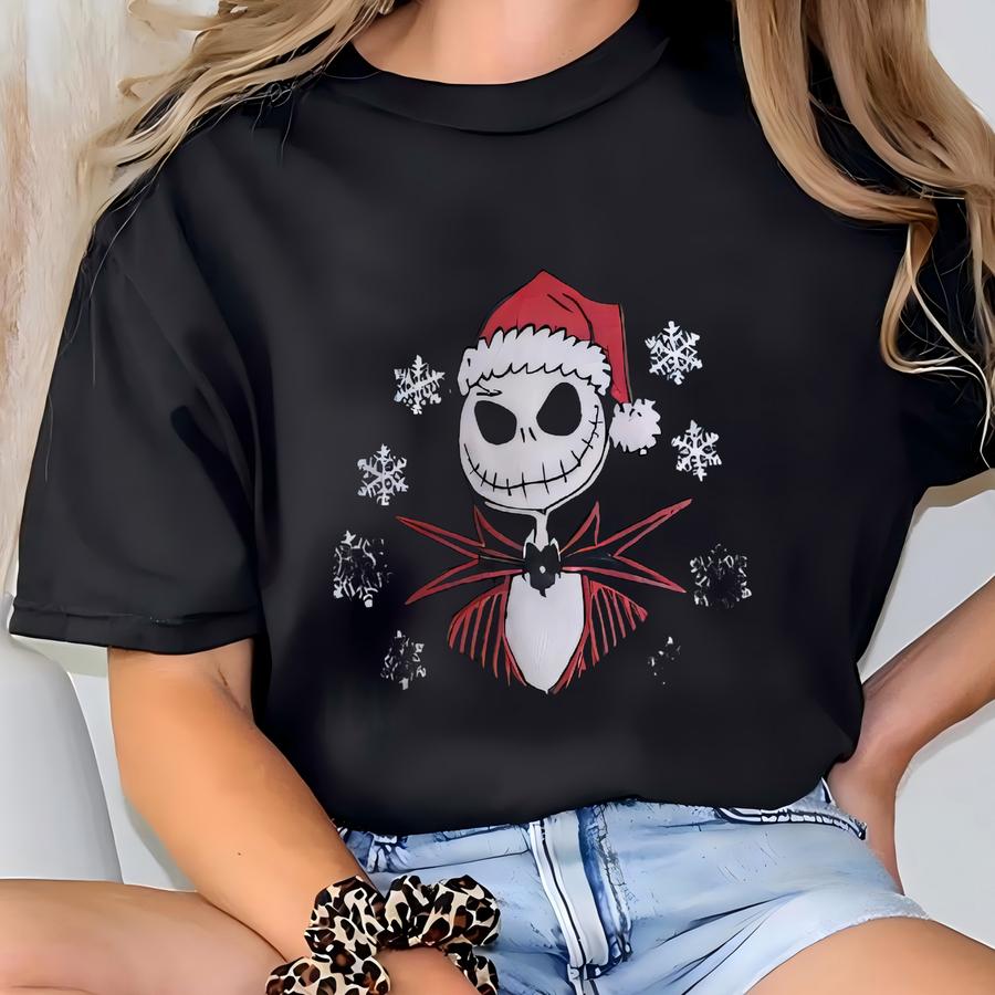 Jack Skellington Christmas Youth Sweatshirt, Nightmare Before Christmas Shirt, Jack And Sally Shirt, Kids Christmas Sweatshirt T-shirt