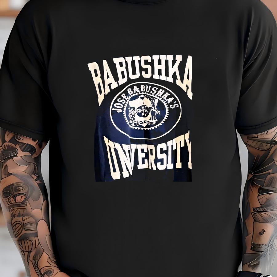 Vintage 90's Babushka University Long Sve Shirt Size Xl T-shirt