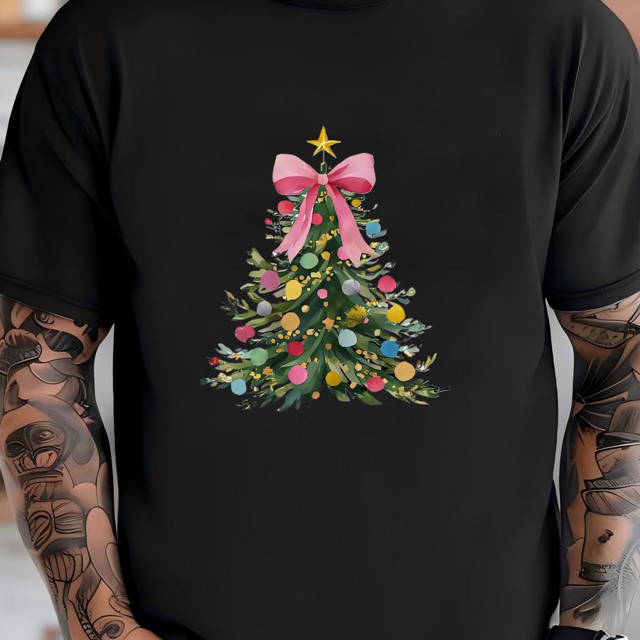 Christmas Tree Baby Baby Clothes, Holiday Toddler Sweatshirt, Festive Xmas Kids Clothing, Winter Celebration Clothes, Family Holiday Outfit T-shirt