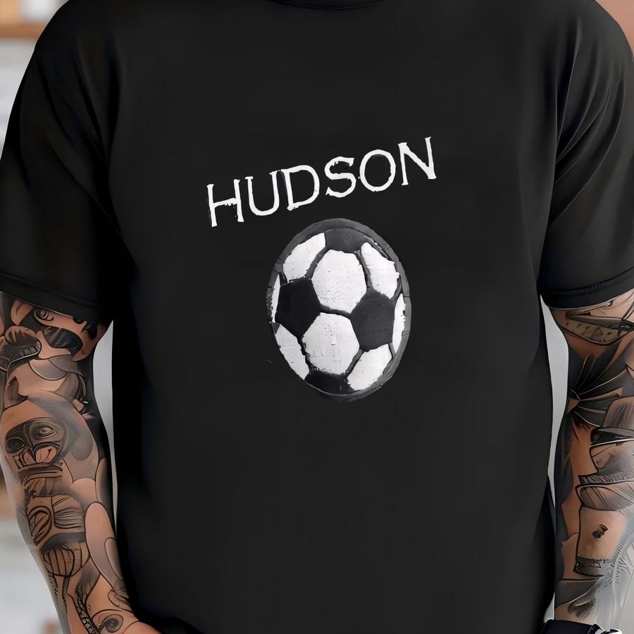 Personalized Soccer Towel With Grommet And Hook Add Name Custom  T-shirt