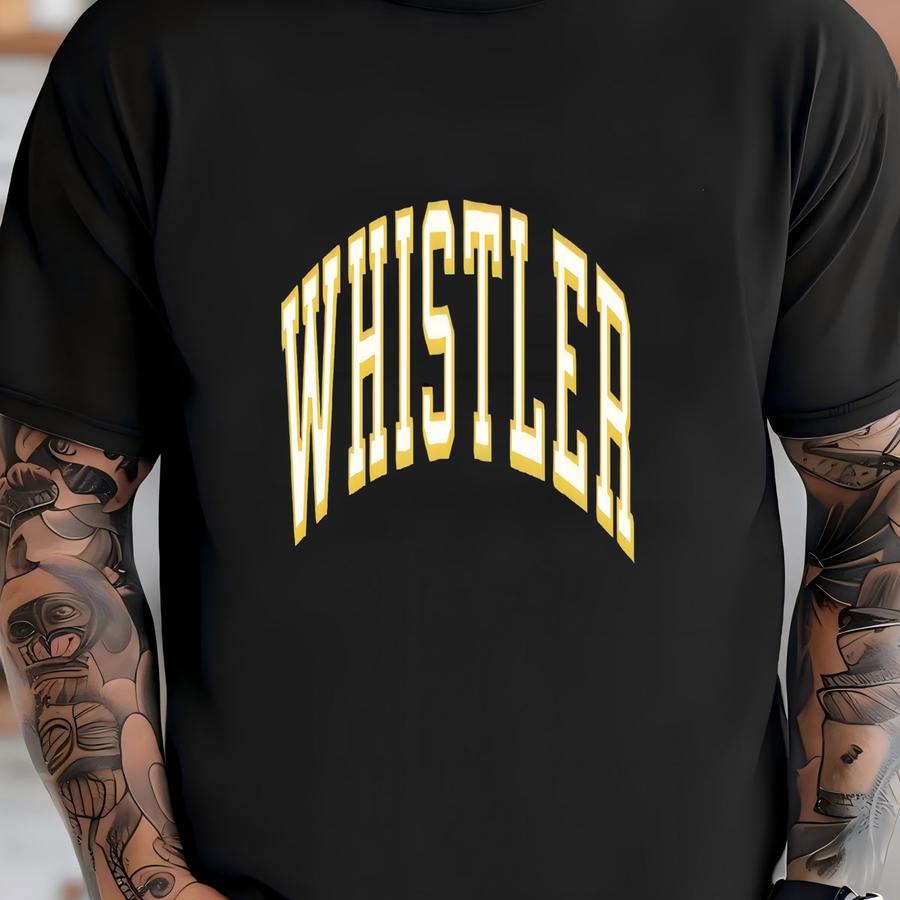 Whistler Tee, Whistler, Whistler Vacation, Whistler Trip, Skiing, Canadian Vacation, Whistler T-shirt