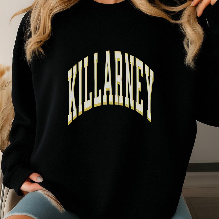Killarney Sweatshirt, Ireland, Jumper, Vacation, Trip, Gifts,, Ireland’s County Kerry, Ontario Canada, Gifts, Travel, Vacations Sweatshirt