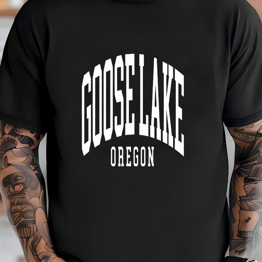 Goose Lake Sweatshirt, Goose Lake , Crewneck Sweatshirt, Travel Sweatshirt, Gift For Her T-shirt