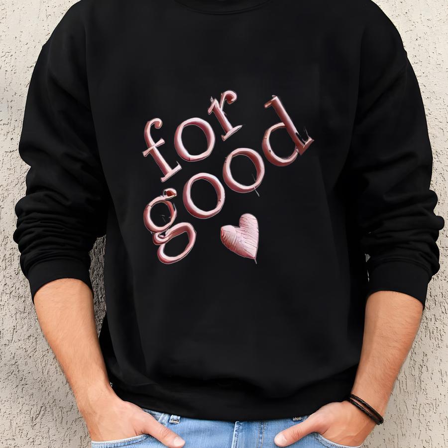 For Good Quarter Zip Sweatshirt, Good Witch Bad Witch, Shiz University, Musical Defy Gravity Shirt, Changed For Good Sweatshirt Sweatshirt
