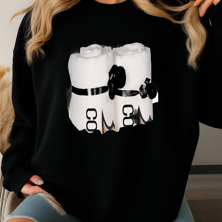 Personalized Anaheim Ducks Secondary Logo Baby Gift Basket | Go Ducks Newborn Gift Set | Custom Baby Shower Gift | Small Wicker Basket Sweatshirt