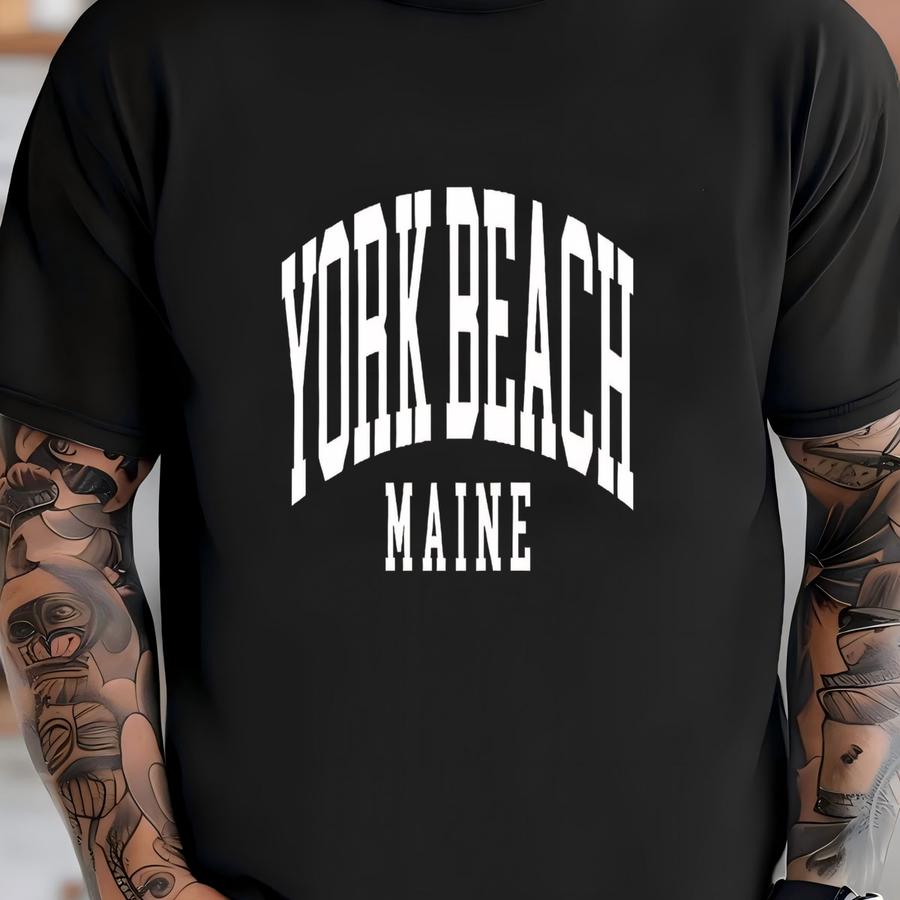 York Beach Sweatshirt, York Beach Maine, Crewneck Sweatshirt, Travel Sweatshirt, Gift For Her T-shirt