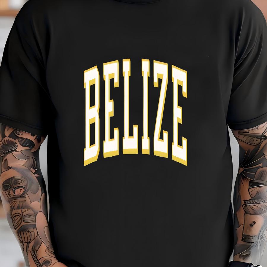 Belize Tee, Belize, Belize Gift, Belize Pride, Belize Souvenir, Belize Vacation T-shirt