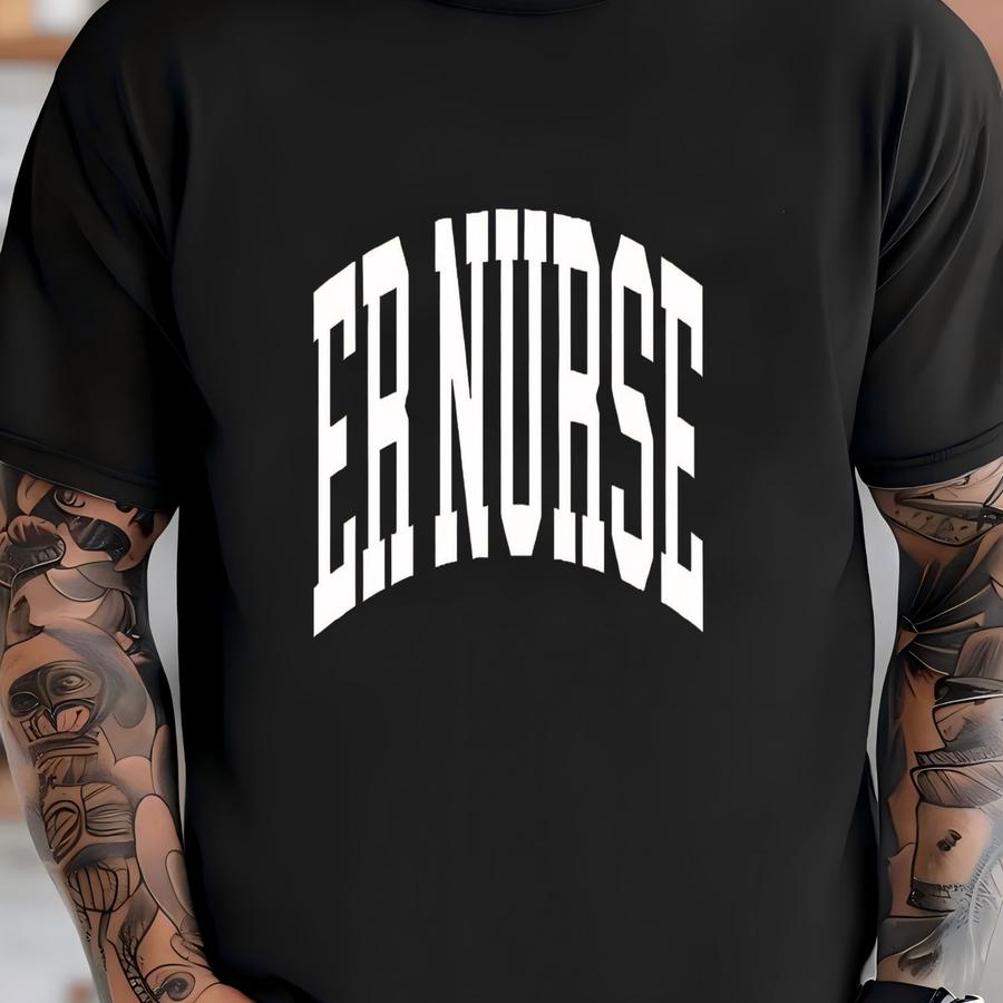 Er Nurse Sweatshirt, Er Nurse Gift, Crewneck Sweatshirt, Gift For Her, Er Nurse Pullover T-shirt