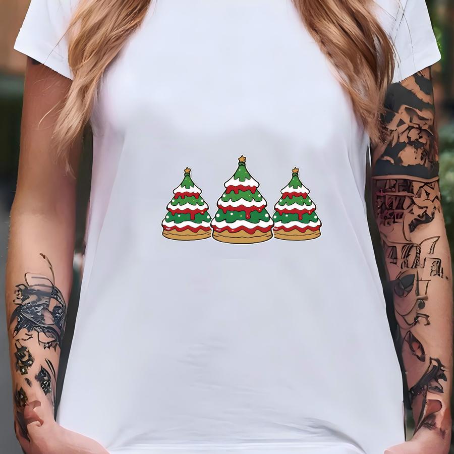 Farm Fresh Christmas Tree Sweatshirt, Holiday Cake Hoodie For Women, Cozy Winter Pullover, Retro Christmas Crewneck Wear, Festive Gift Idea T-shirt Farm Fresh Christmas Tree Sweatshirt, Holiday Cake Hoodie For Women, Cozy Winter Pullover, Retro Christmas Crewneck Wear, Festive Gift Idea T-shirt