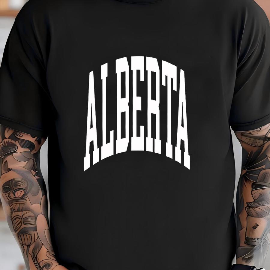 Alberta Sweatshirt, Alberta Canada, Alberta Gift, Crewneck Sweatshirt, Gift For Her, Travel Sweatshirt T-shirt