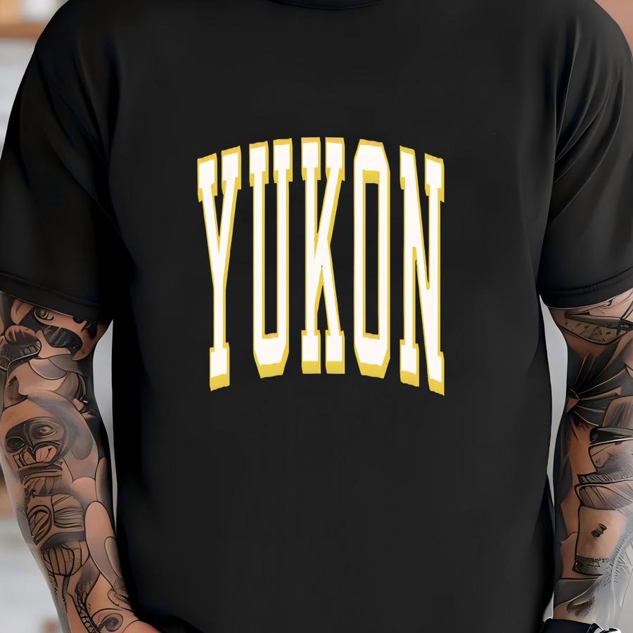 Yukon Tee, Yukon Souvenir Yukon Gift, Yukon Travel, Yukon Vacation, Yukon Holiday, Canadian Gift T-shirt