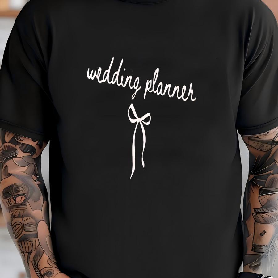 ® Wedding Planner Shirt Bridal Planner Shirt Event Planner Shirt Gift For Planner Shirt Wedding Coordinator Shirt T-shirt