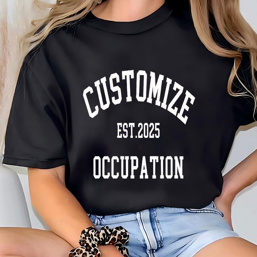 Custom Long Sved Shirt For Occupations, Custom, Personalized, Gift For Her Or Him, , Appreciation Gift T-shirt