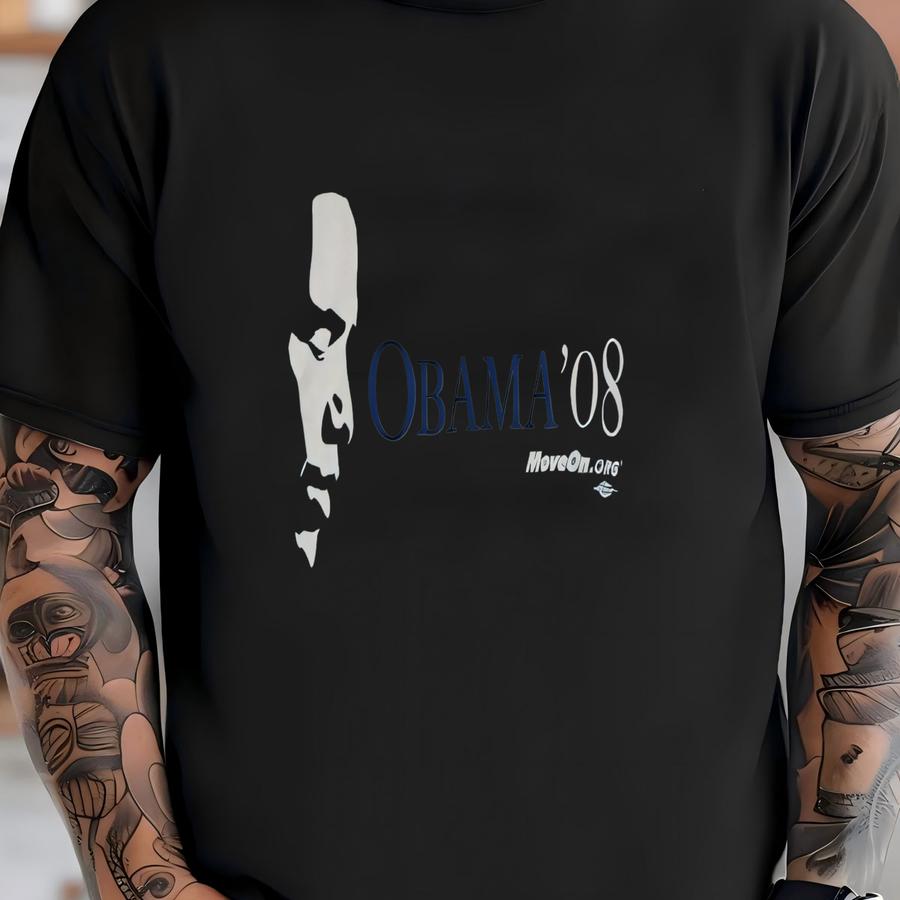 Vintage Obama 2008 Ial Campaign Graphic Tee Size Xl T-shirt