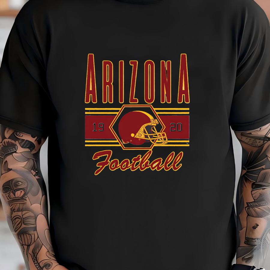 Vintage Style Arizona Football Sweatshirt, Arizona Football Shirt, Gift For Football Fan, Sunday Football Gift, Mascot Game Day Tee T-shirt