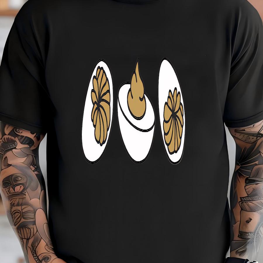 Deviled Eggs Hoodie, Funny Thanksgiving Dinner Tee (dev21) T-shirt