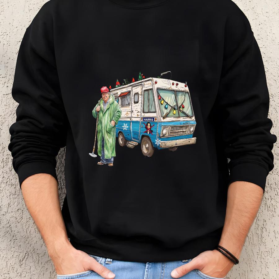 Donald Christmas Shirt, Ter Was Full Shirt, Funny Christmas Shirt, Merry Christmas Shirt, Merry Mas Shirt, funny shirt Sweatshirt
