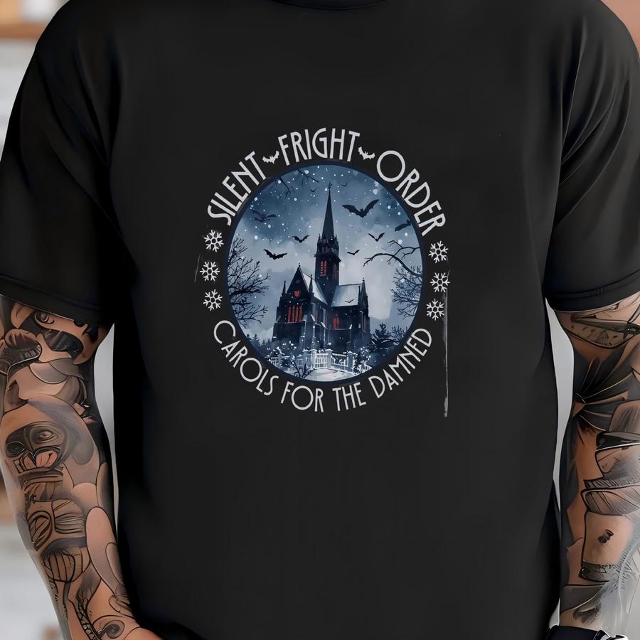 Gothic Christmas Shirt Shirt Creepmas Scary Christmas Shirt Dark Christmas Gifts Goth Clothing Unisex Plus Sizes Up To 5x T-shirt