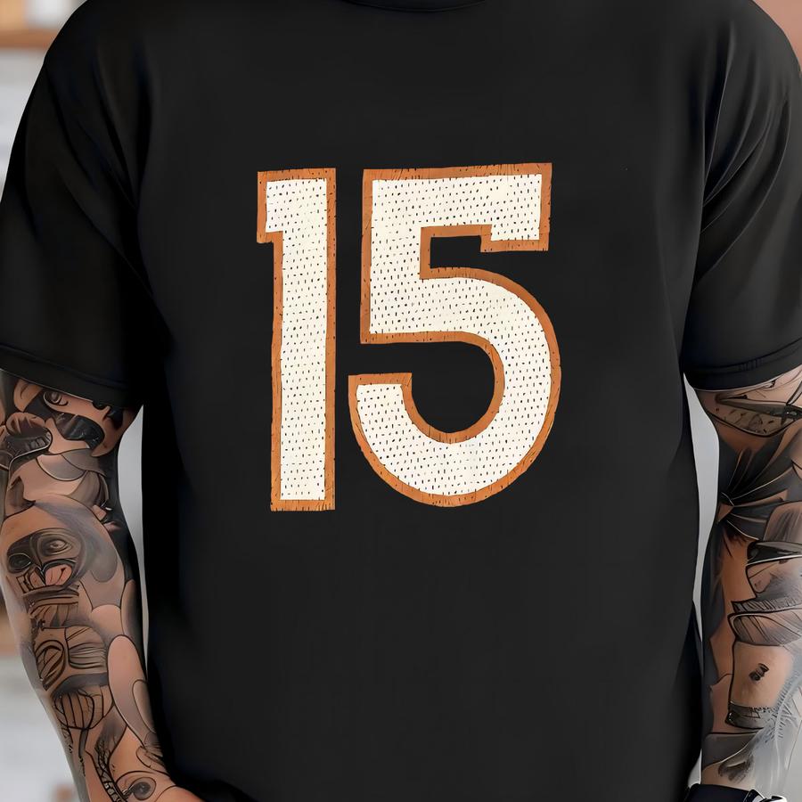 Womens Vintage Reebok Denver Broncos Tim Tebow Home Navy Blue Orange Jersey Sz L T-shirt