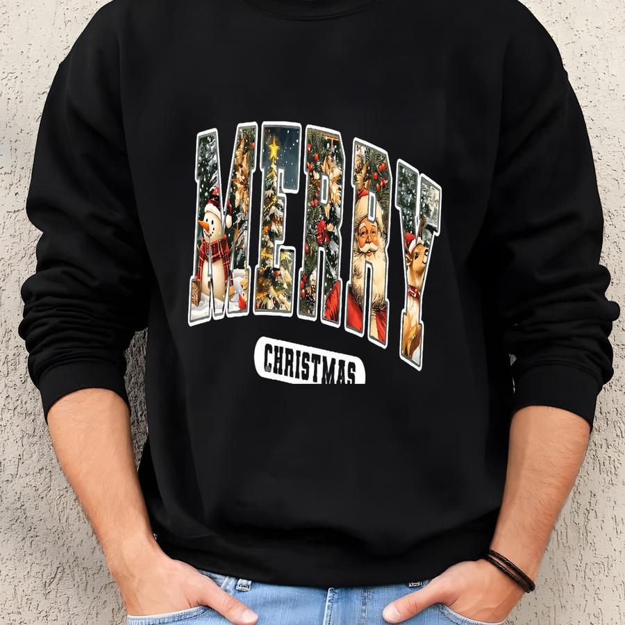 ® Merry Christmas Shirt, Merry Christmas Family Shirt, Womens Christmas Shirt, Holiday Shirt, Merry Christmas Gift Shirt Sweatshirt