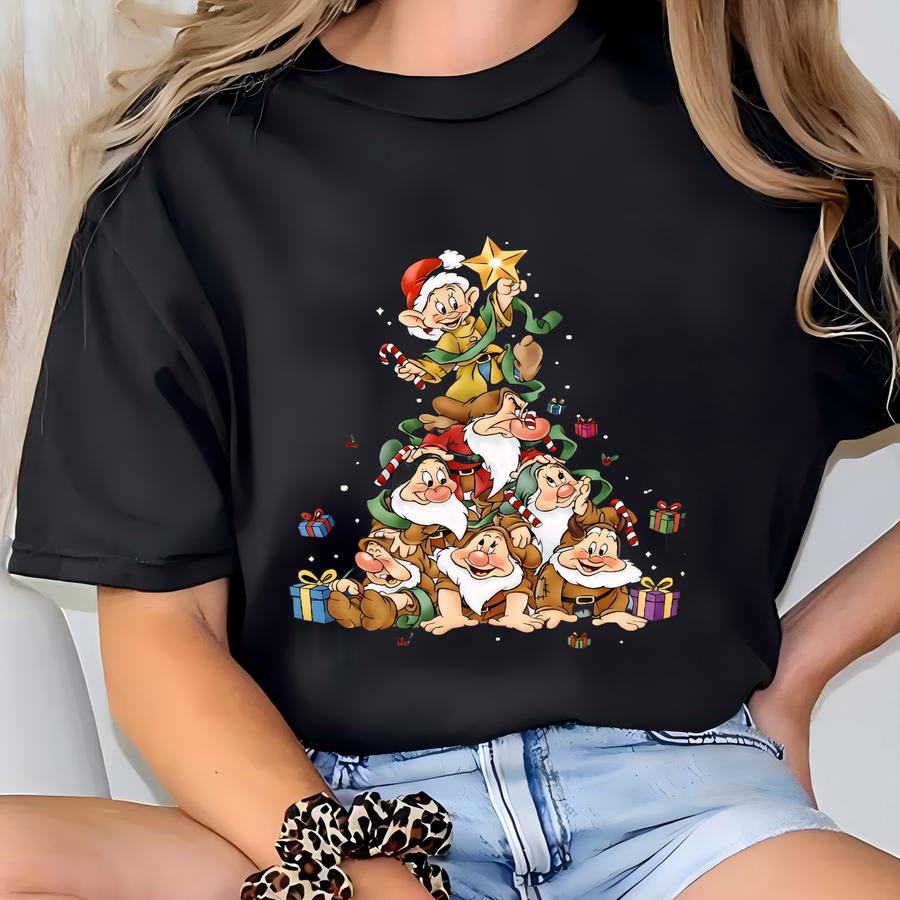 Christmas Gnomes Sweatshirt, Merry Christmas Sweatshirt, Buffalo Plaid Gnomes, Cute Gnomes Sweatshirt, Christmas Gift, Holiday Sweatshirt T-shirt