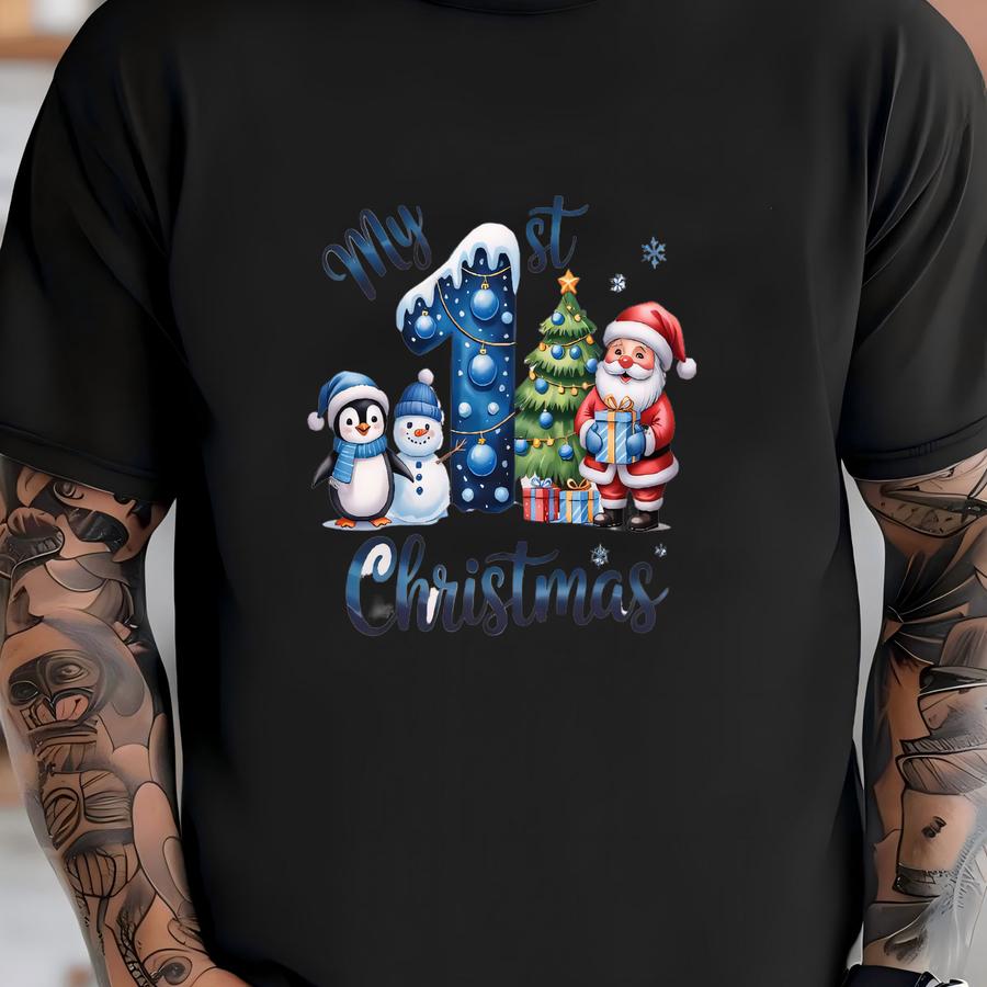 First Christmas Baby ® - Baby First Christmas ® - My 1st Christmas ® - Cute Christmas Baby Gift T-shirt