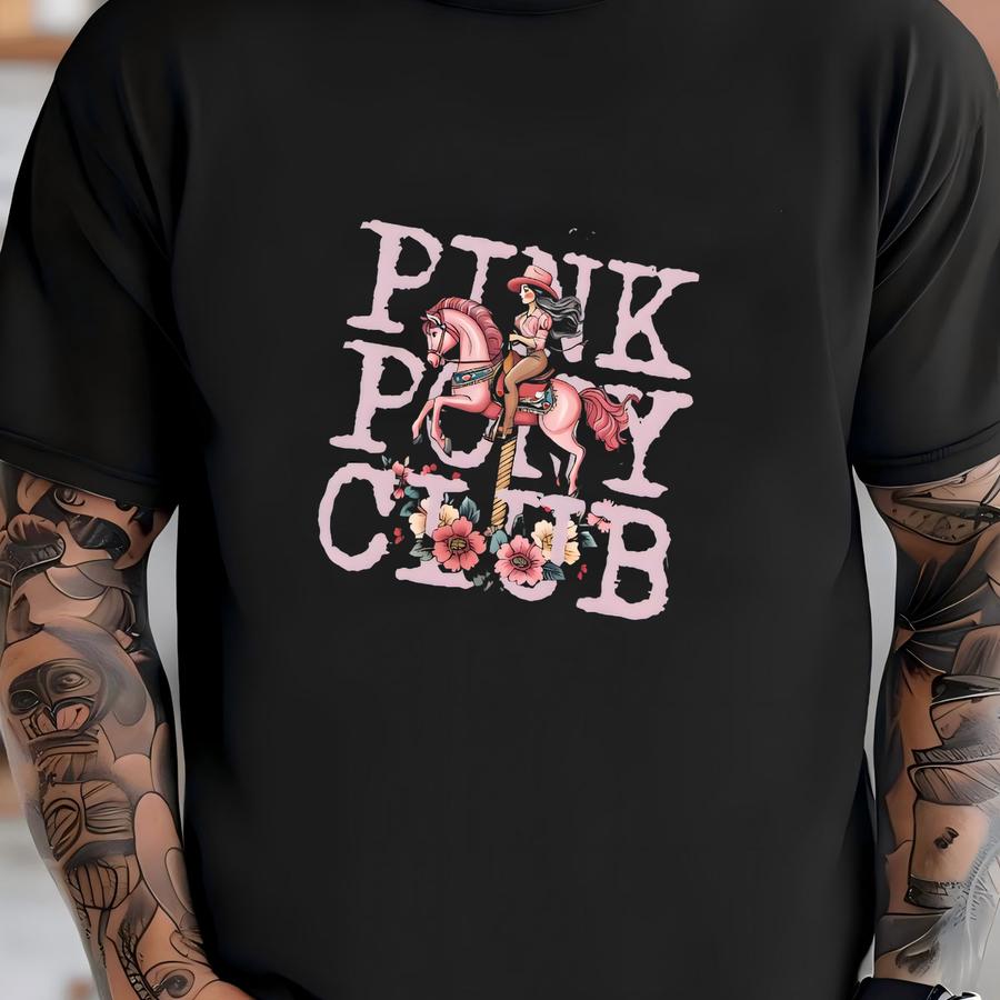 Youth Pink Pony Club Tee - Midwest Princess Tour T-shirt