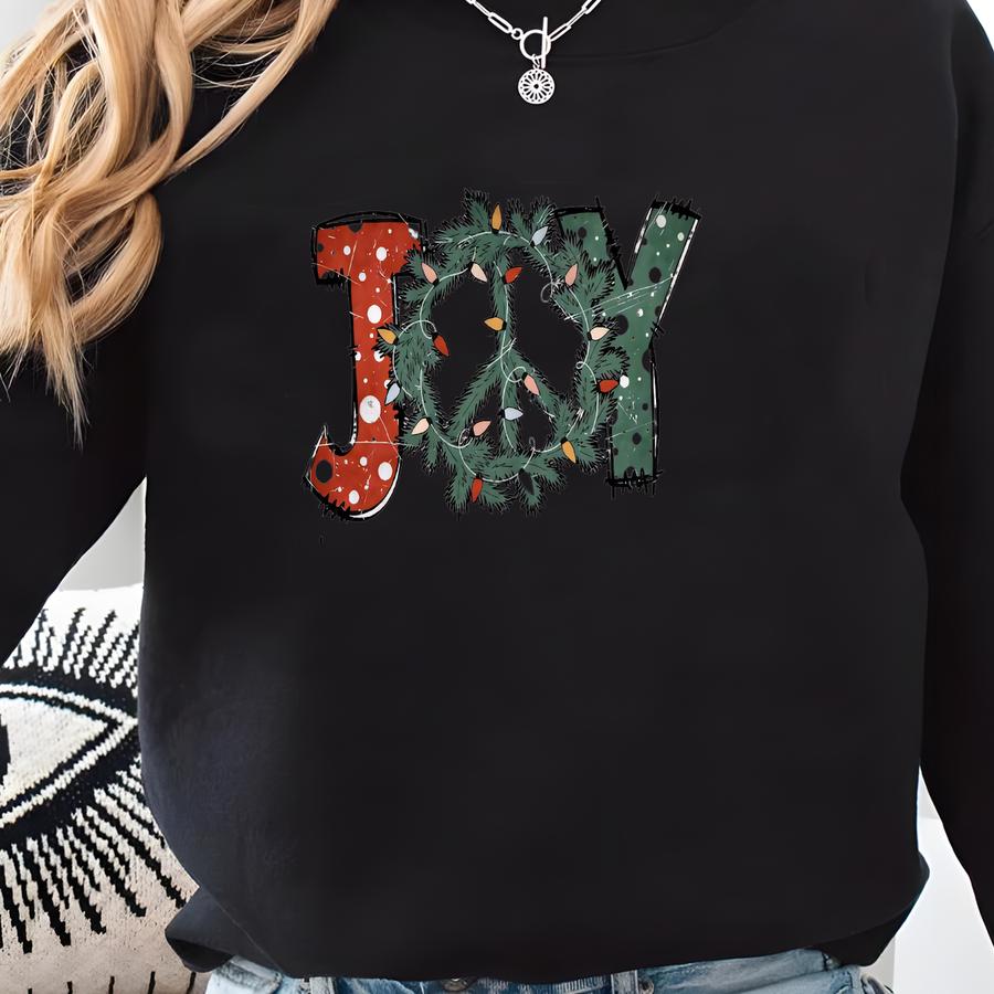 Joy To The World, Christmas Sweatshirt, Retro Christmas Sweatshirt, Groovy Christmas Sweatshirt, Womens Christmas Sweatshirt,merry Christmas Sweatshirt