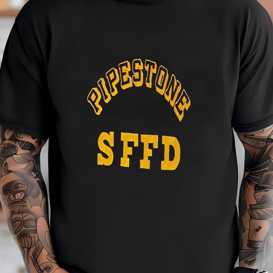 Vintage 1990s Sffd 'pipestone' Jumper Sweatshirt Size Large / 90s San Francisco Fire Department Usa Souvenir Memorabilia Fireman Pullover T-shirt