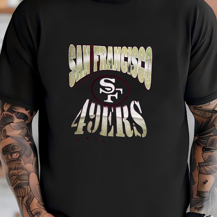 Vintage 1995 San Francisco 49ers Hoodie Size 2xl Football Big Logo Pro Sports Bay Area Football Fan Gridiron California The Niners T-shirt