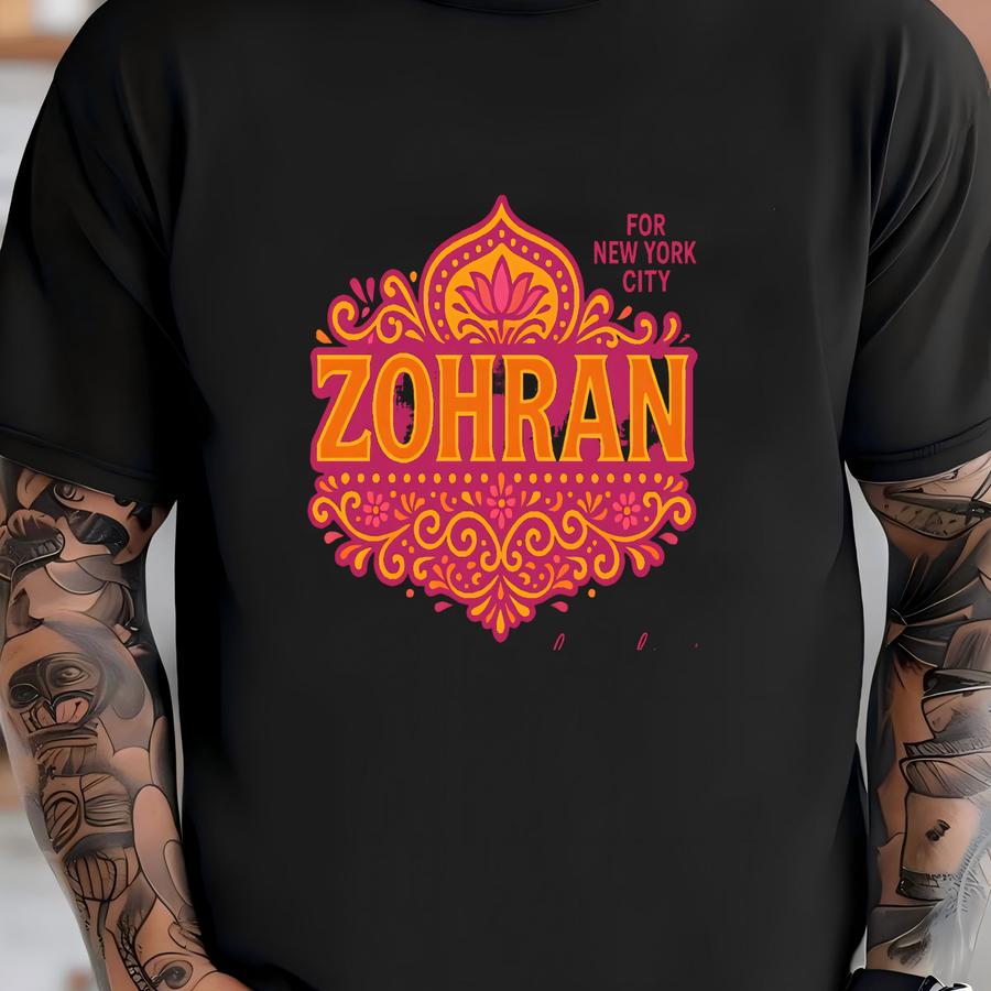 Zohran Mamdani, Zohran For Mayor Of New York Sweat,vote Zohran Rank Zohran Say No To Cuomo Progressive It’s Pronounced Cyclist Tee T-shirt