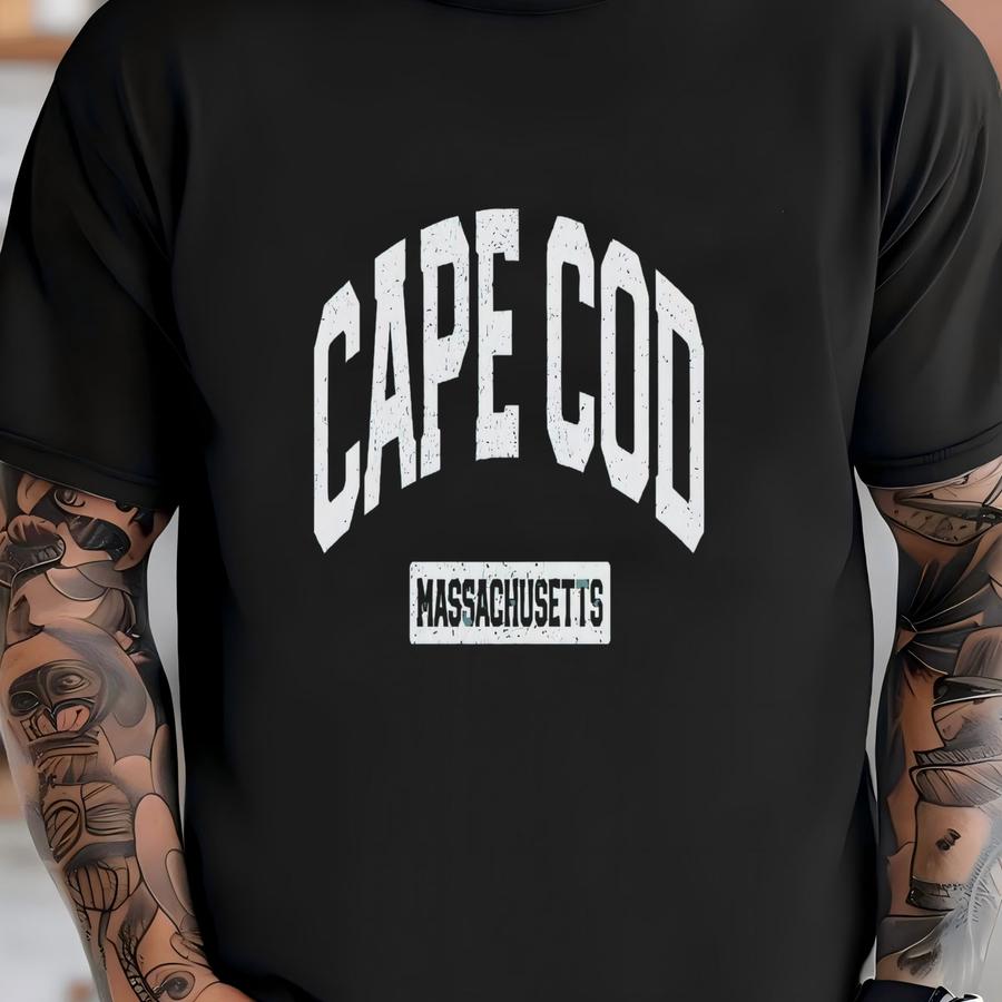 Cape Cod Sweatshirt Oversized Minimalist Sweater Massachusetts Shirt Cape Cod Crewneck Sweater Massachusetts Gifts T-shirt