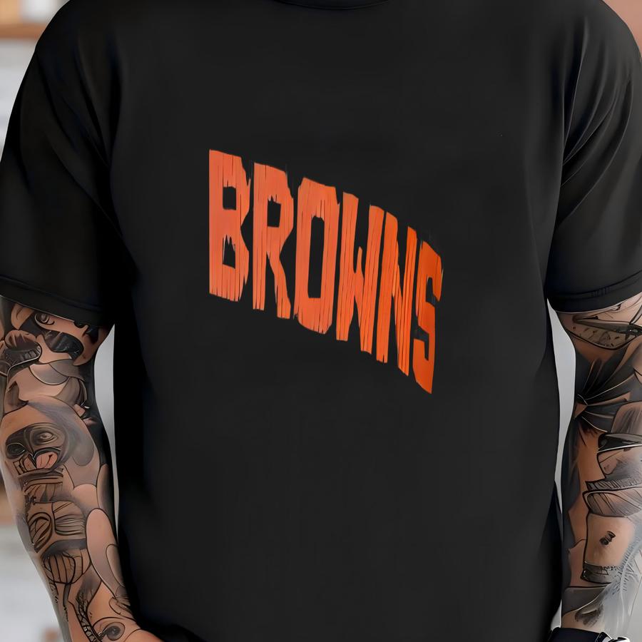 Vintage 80s Cleveland Browns Cliff Engle Sweater Fits L T-shirt