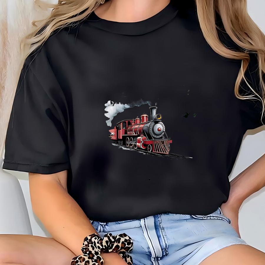 Believe North Pole Train Shirt, Believe Christmas Train Tshirt, North Pole Express Tee, Believe Polar Express Tee. T-shirt