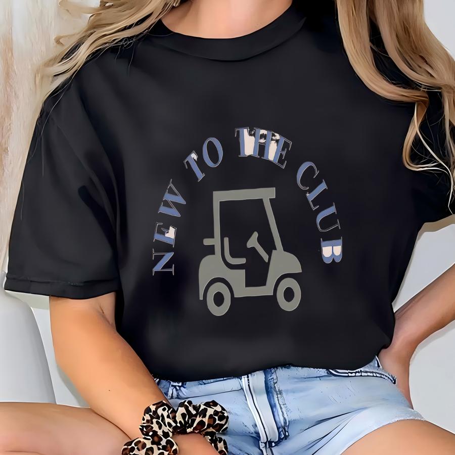 New To The Club Golf Baby Bodysuit, Infant Golf Outfit, Golf Baby Shower Gift, Daddy's Favorite Caddy, Golf Pregnancy Announcement, New Dad T-shirt