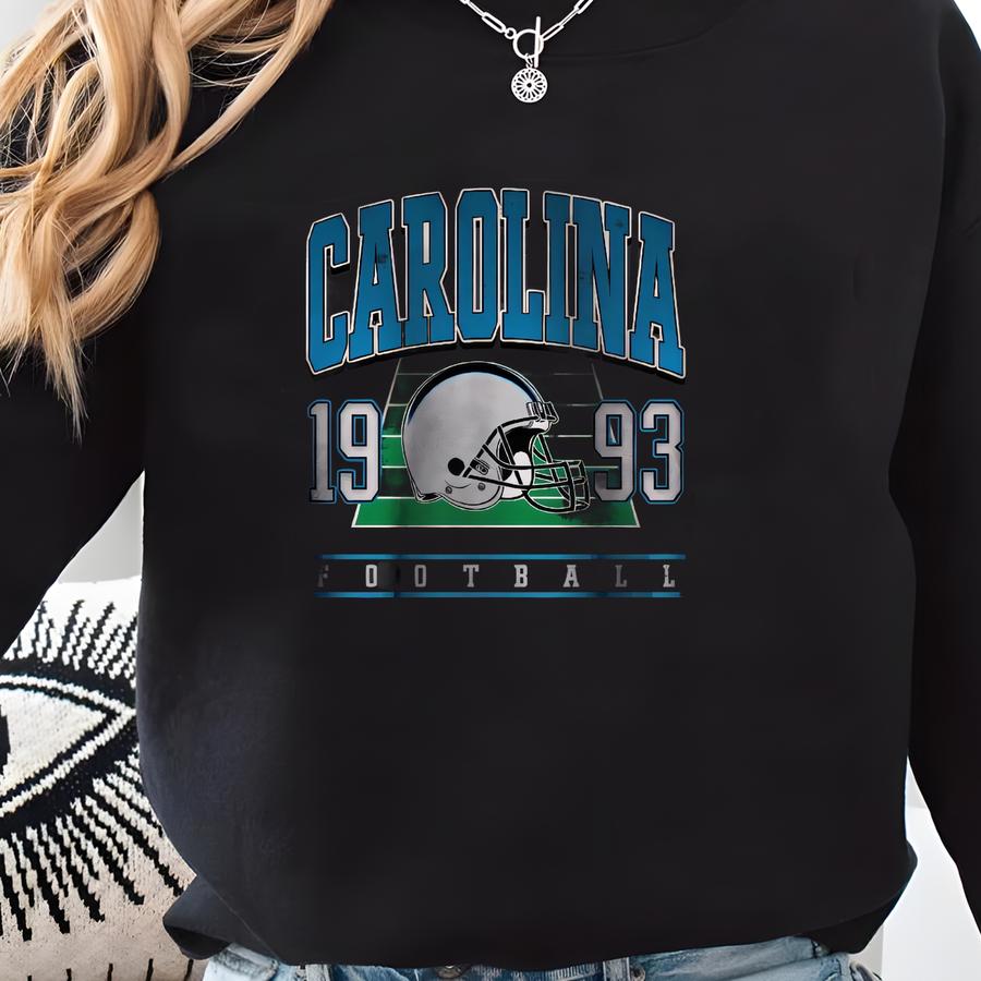 Carolina Football Sweatshirt, Retro Sports Fan Shirt, Game Day Gift Tee, Carolina Mascot Sweatshirt, Carolina Football Fan Shirt Sweatshirt