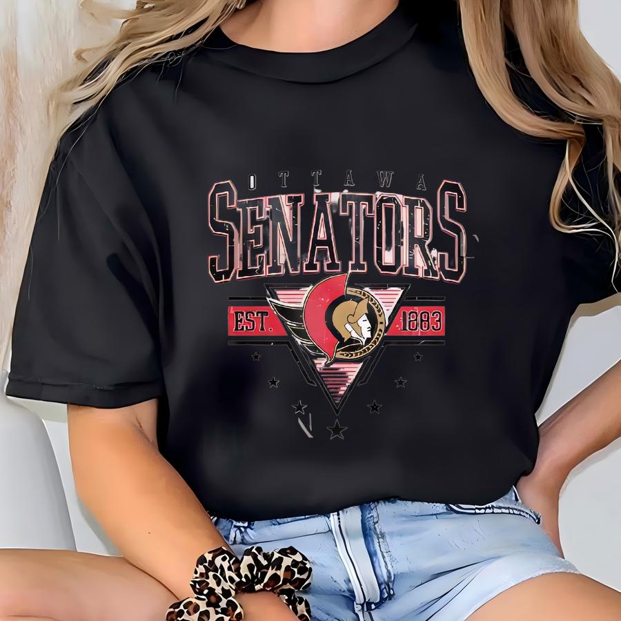 Ottawa Senators Sweatshirt Crewneck, Senators Youth Sweatshirt, Ottawa Hockey Toddler Tee, Senators Hockey Hoodie Sweater, Baby Tee T-shirt