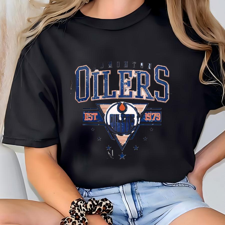 Edmonton Oilers Sweatshirt Crewneck, Oilers Youth Sweatshirt, Edmonton Hockey Toddler Tee, Oilers Hockey Hoodie Sweater, Baby Tee T-shirt