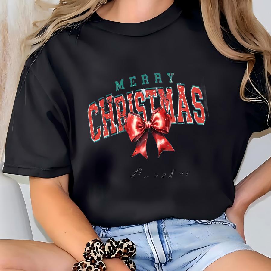 Merry Christmas Tumbler, Personalized Christmas Cup, Holiday Gift, Winter Drinkware, Custom Name Tumbler, Festive Beverage Holder T-shirt