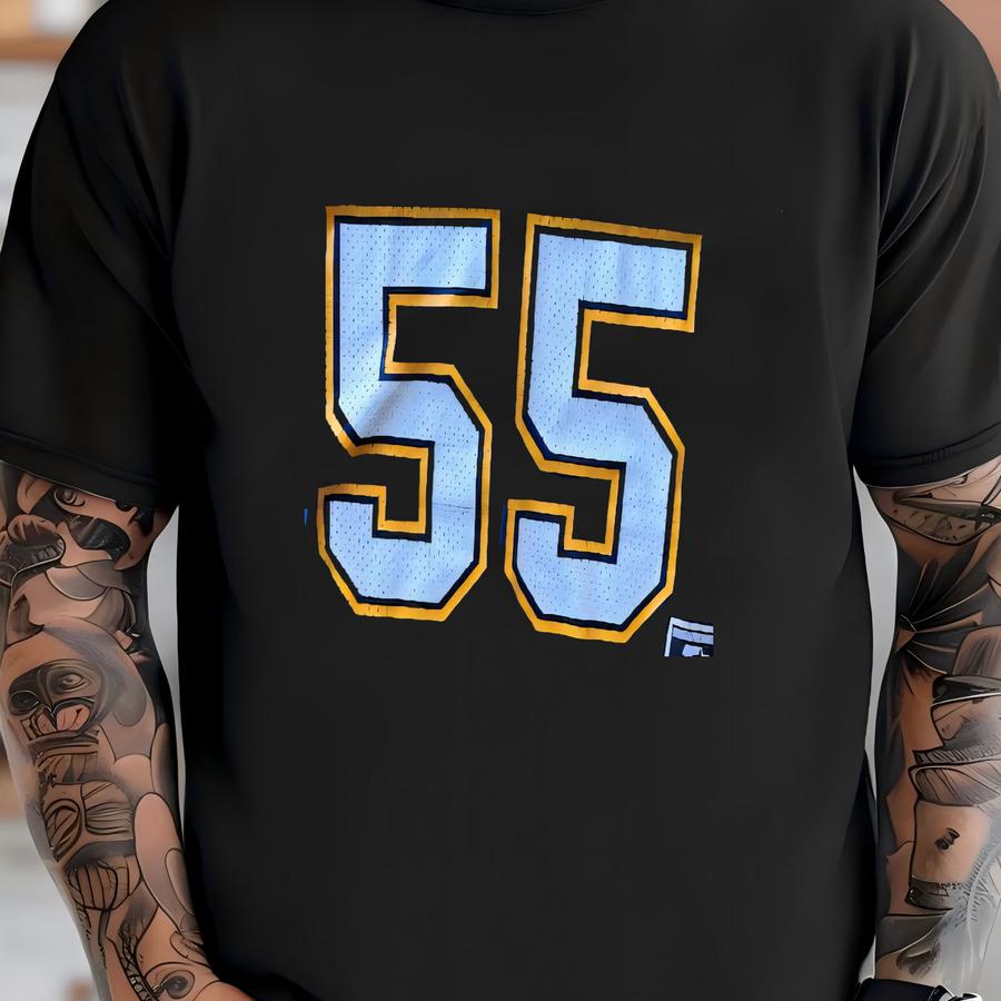 Vintage 90’s Rare Starter San Diego Chargers Football Crop Style #55 Seau Jersey T-shirt