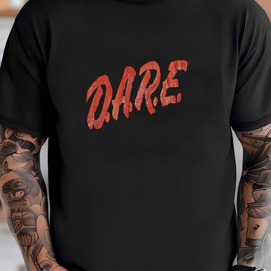 Vintage Dare Campaign Hoodie Large T-shirt