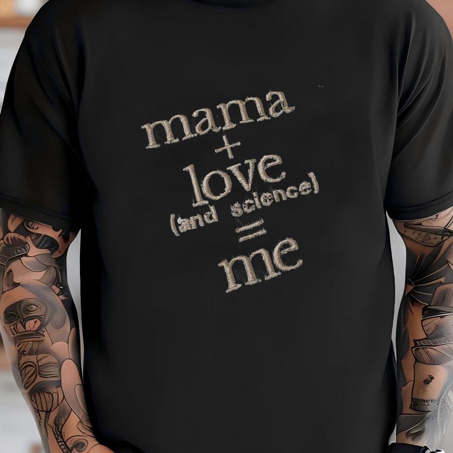 Mama + Love (and Science) = Me  Smbc Baby Outfit Ivf Iui Donor Conceived Bodysuit Single Mom By Choice Gift T-shirt