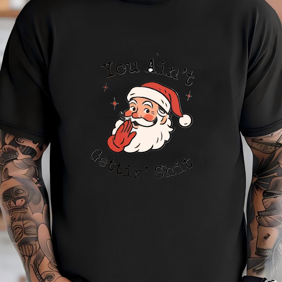 Funny Santa Sweatshirt, Christmas Sweatshirt, Christmas Party, Christmas Drinking Sweatshirt,funny Christmas Sweatshirt,funny Christmas Gift T-shirt