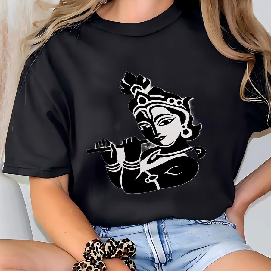 Lord Krishna Inspiration Quote Coffee Mug - Bhagavad Gita Mindful Quote Cup, Spiritual Gift For Inner Peace Meditation T-shirt