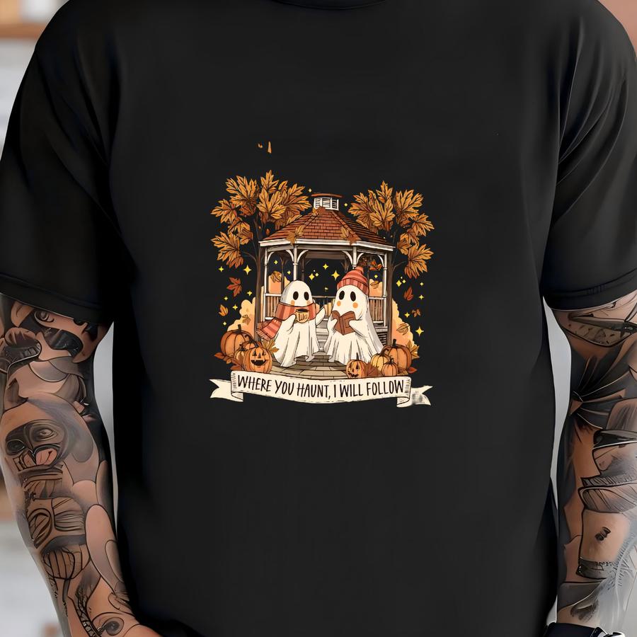 Gilmore Ghouls Sweatshirt , Funny Ghost Halloween Hoodie, Gilmore Parody Fall Sweater, Spooky Season Tv Show Fan Tee, Funny Fall Sweatshirt T-shirt