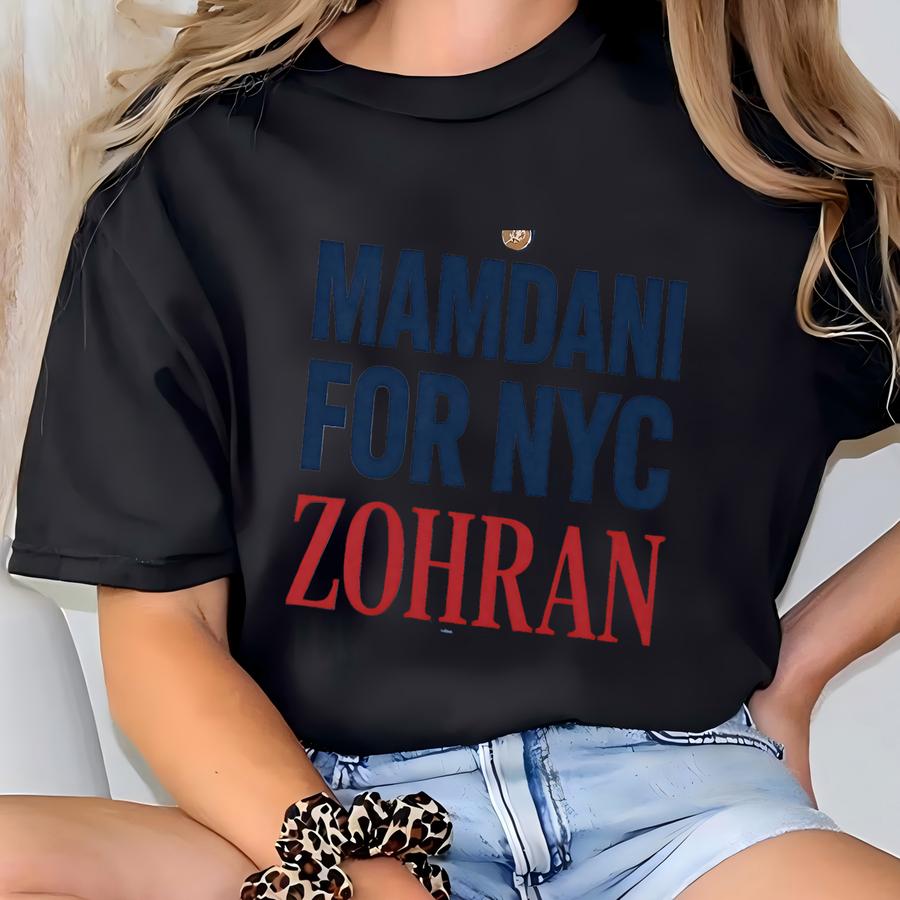 Zohran Mamdani For Mayor Tee: Zohran Mamdani Shirt, Vote Zohran, Progressive , Long Sve Democrat Gift Shirt T-shirt