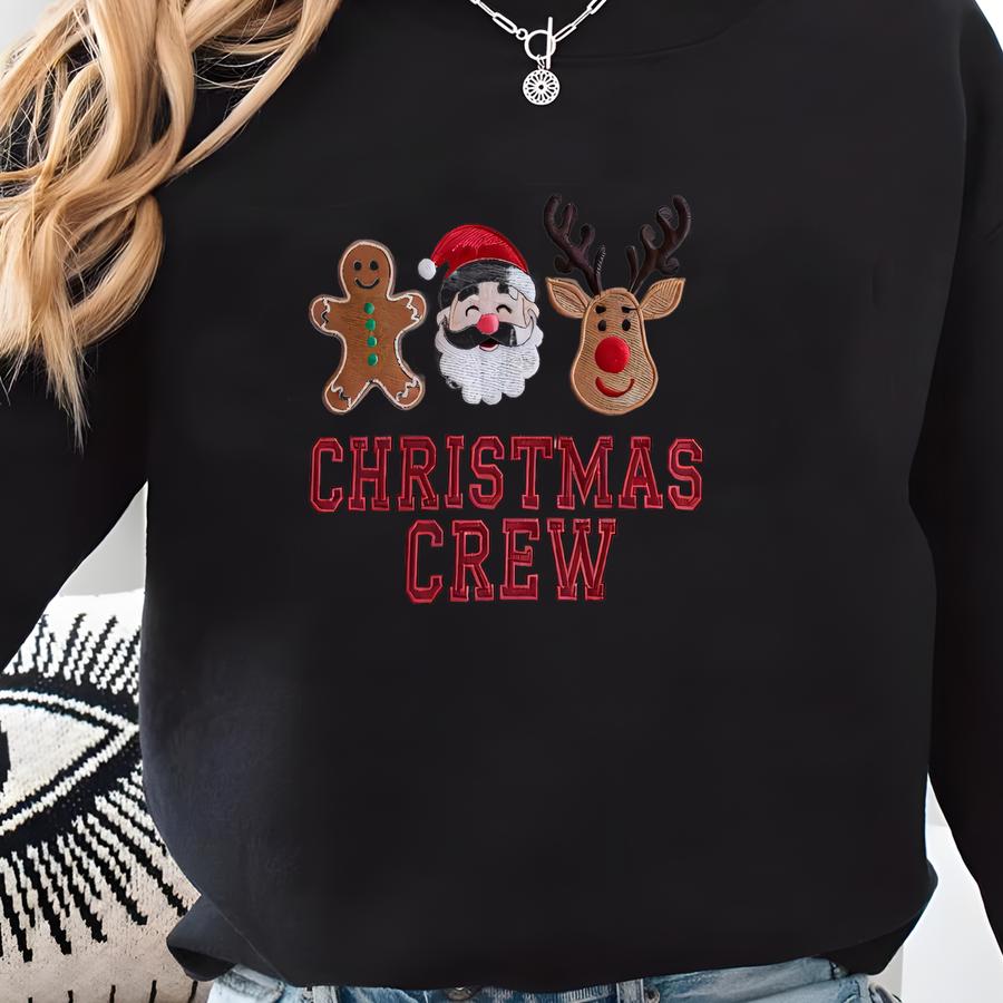 Family Christmas Crew Y Sweatshirt | Cozy Christmas Shirt | Christmas Sweatshirt For Family Gatherings | Holiday Cheer Sweatshirt