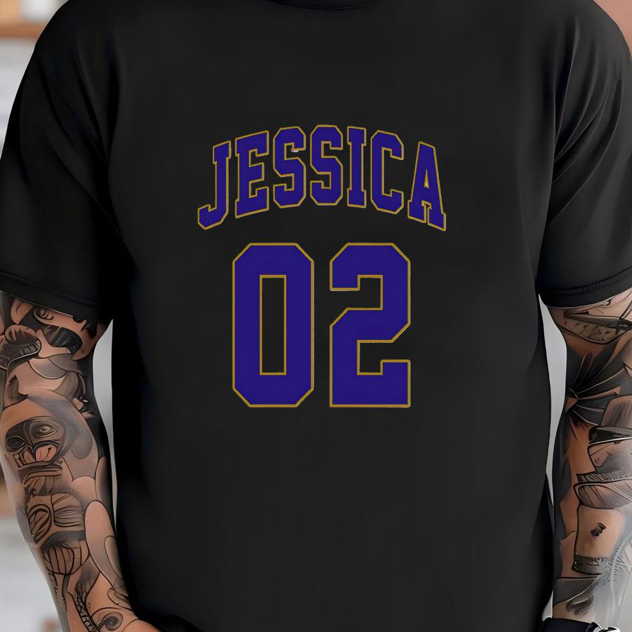 Custom Name And Number Baltimore Football Unisex Sweatshirt, Baltimore Football Fan, Sunday Football Gift, Mascot Game Day Tee, Gift For Her T-shirt