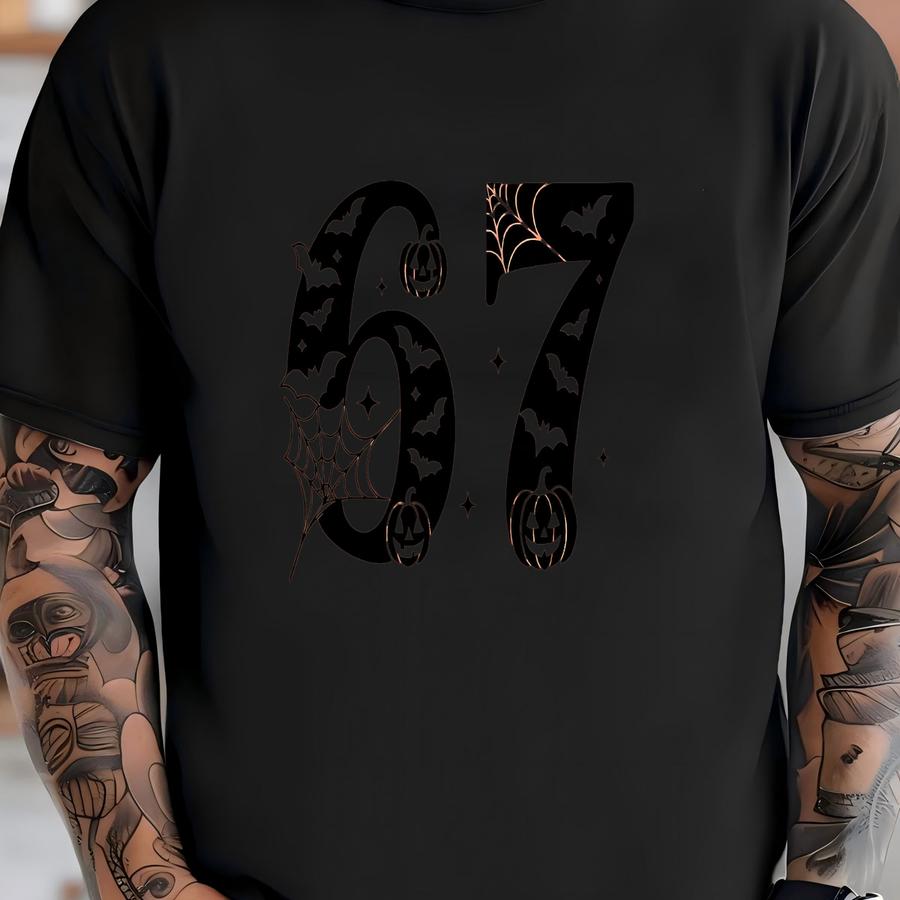 Six Seven Hoodie, Comfort Colors, Halloween Shirt, Funny Meme Shirt, Viral Trending Shirt, Halloween Party Shirt, Internet Joke Shirt Shirt