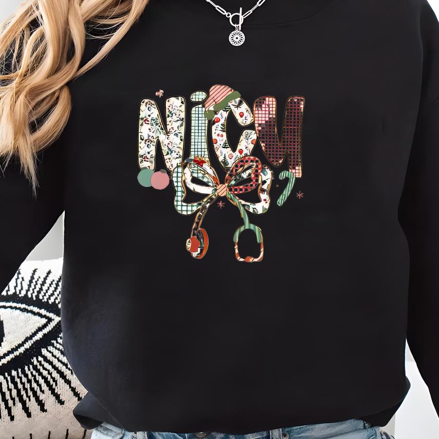 ® Christmas Nurse Crew Shirt - Holiday Rn Lpn Cna Medical Sweatshirt - Festive Stethoscope Team Gift - Hospital Matching Tee Sweatshirt ® Christmas Nurse Crew Shirt - Holiday Rn Lpn Cna Medical Sweatshirt - Festive Stethoscope Team Gift - Hospital Matching Tee Sweatshirt